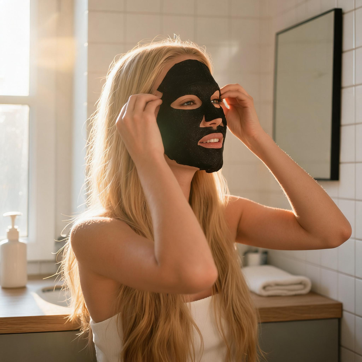 Mascarilla purificante de poros con ácido salicílico