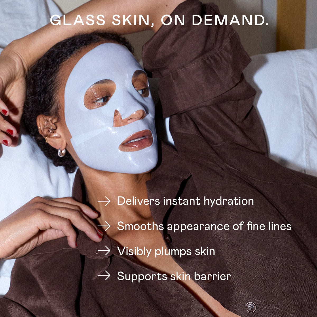 Power Mask – Mascarilla facial coreana efecto piel de cristal