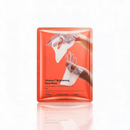 Mascarilla iluminadora con vitamina C para una piel radiante