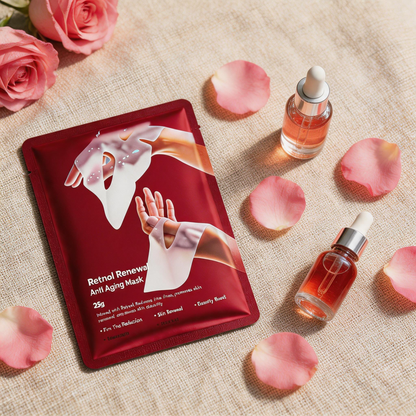 Mascarilla renovadora antiedad con retinol