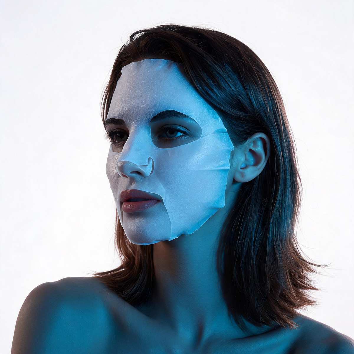 Mascarilla de hidratación intensa con ácido hialurónico