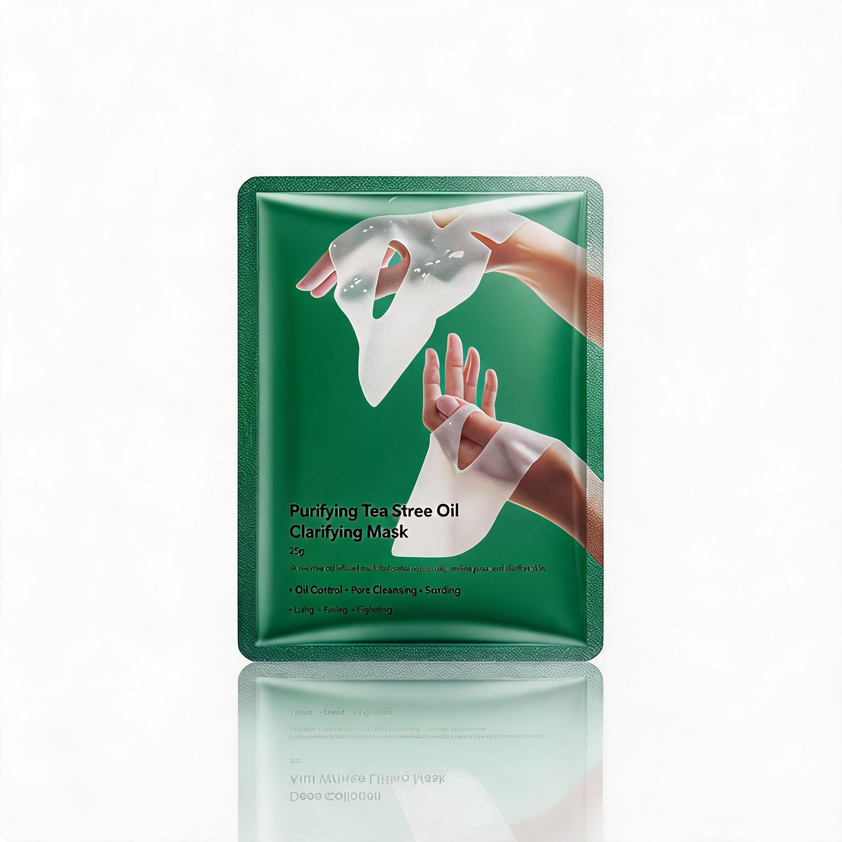 Mascarilla purificante con aceite de árbol de té