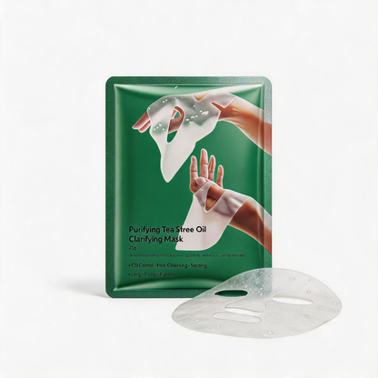 Mascarilla purificante con aceite de árbol de té