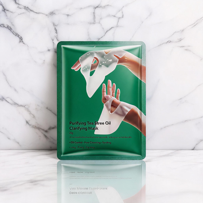 Mascarilla purificante con aceite de árbol de té